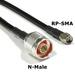 12-inch Low Loss Antenna Cable Pigtail